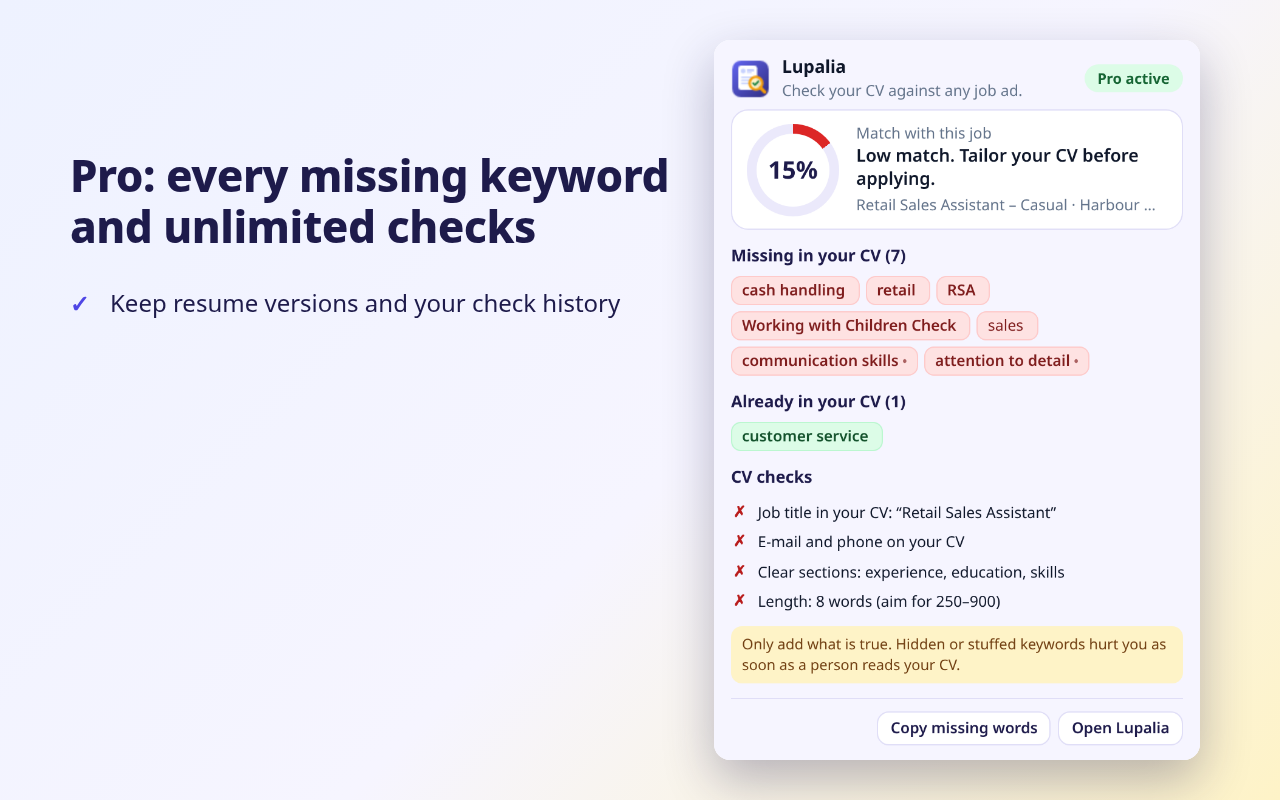 Lupalia screenshot