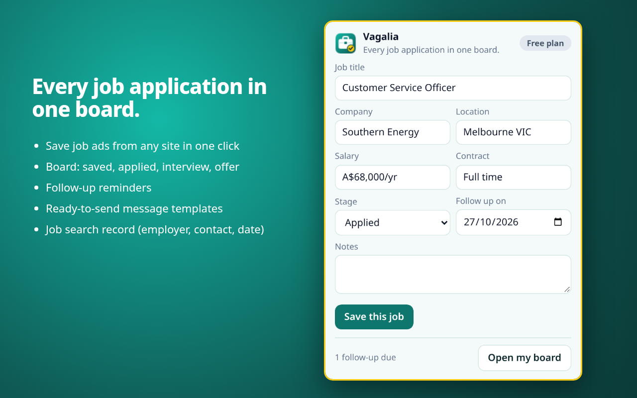 Vagalia screenshot